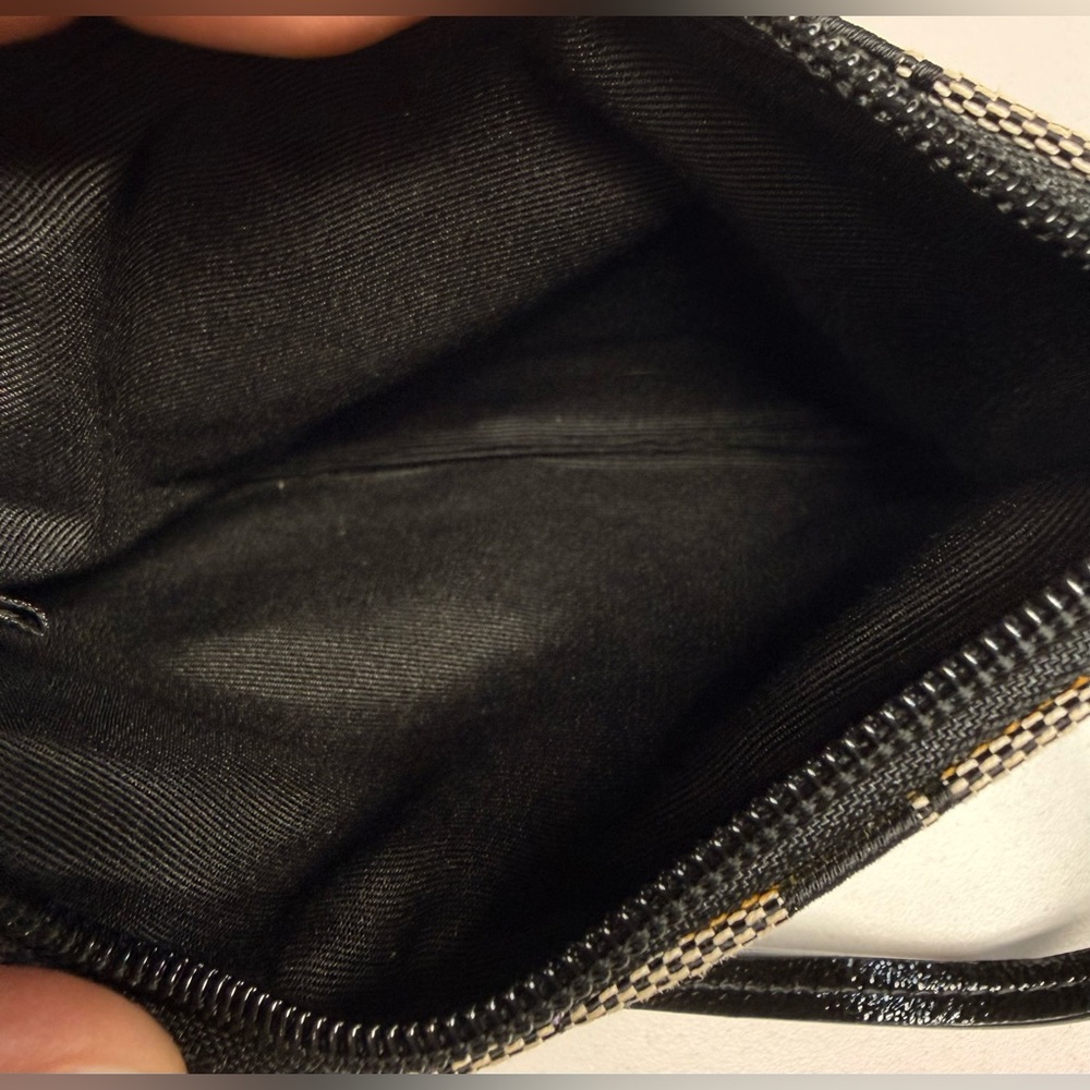 Coach Black Shimmer Wristlet - Picture 5 of 5